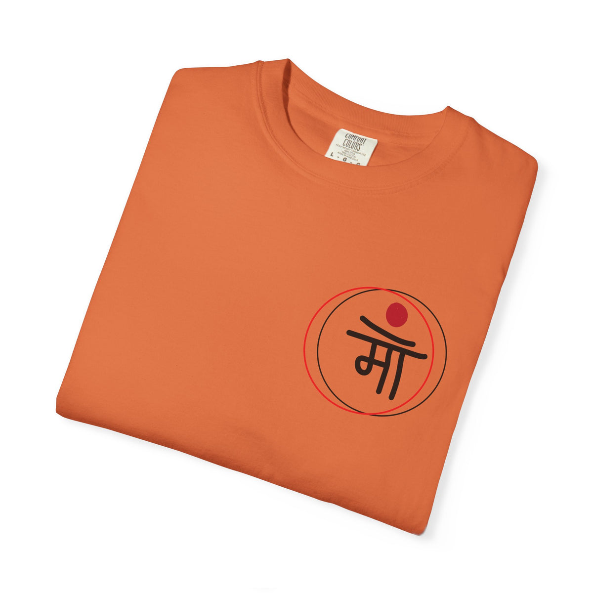 T-Shirt — 'Maa' Floral Hindi Script Tee (Mother’s Day, Family & Cultural Gift)