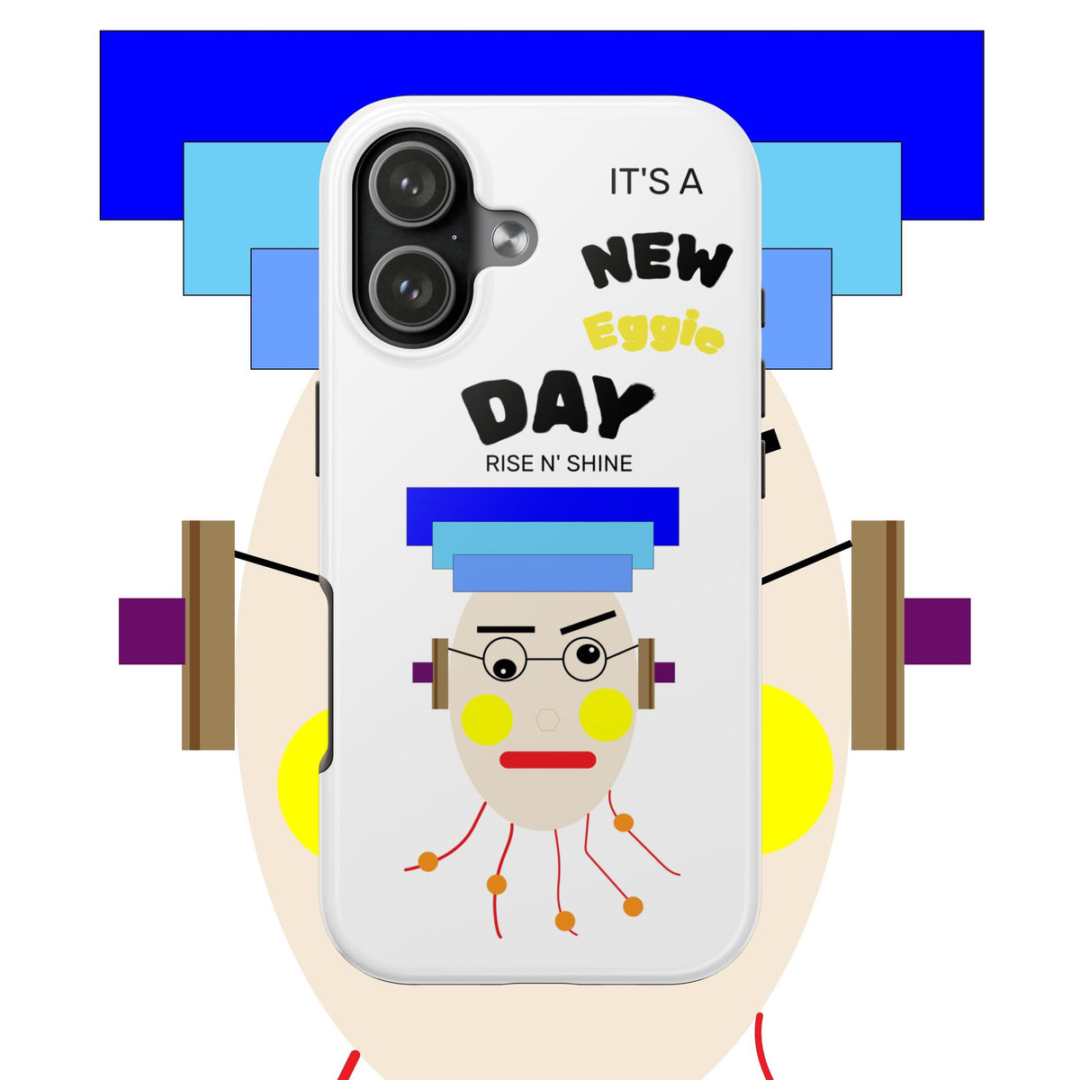 It’s a New Eggie Day phone case