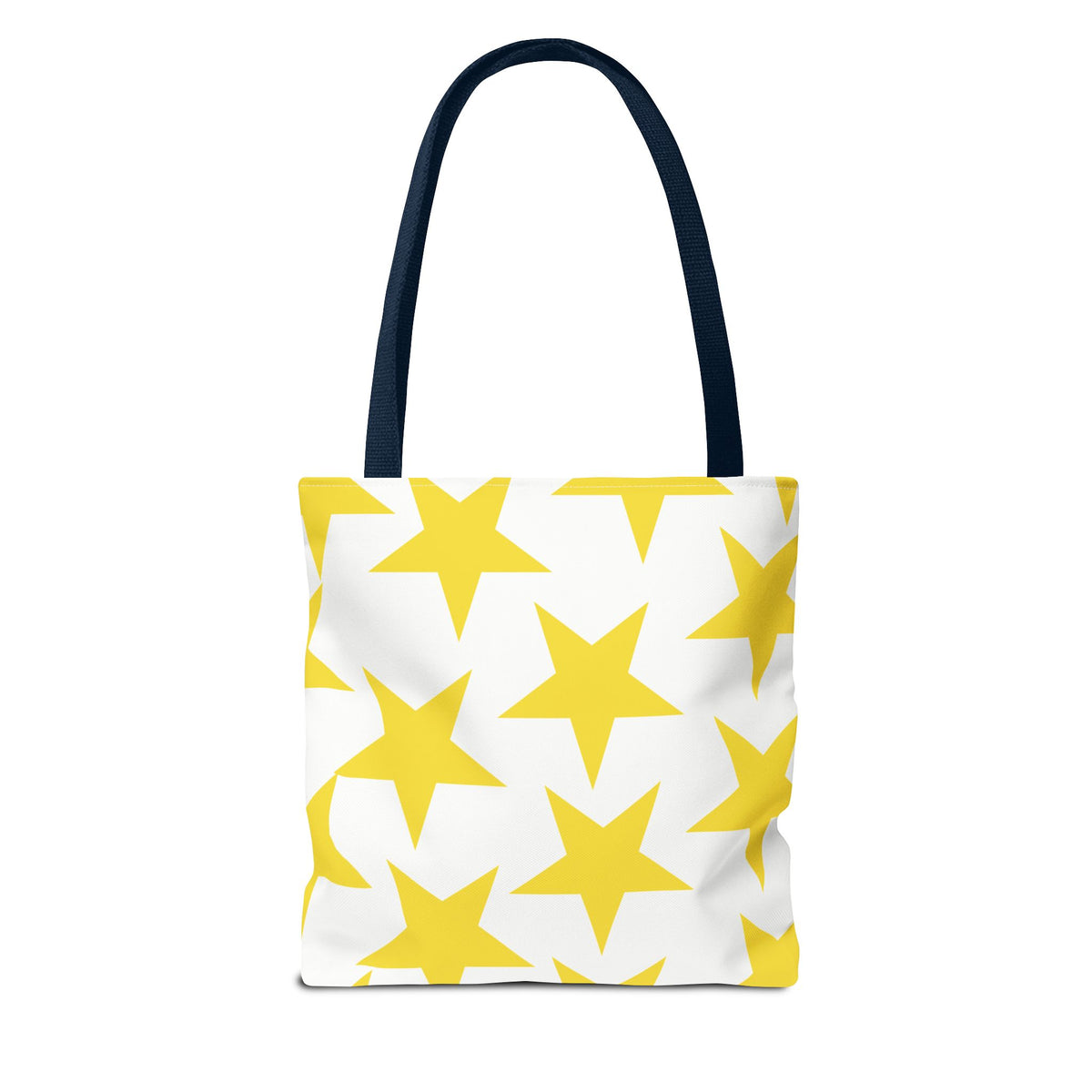 Tote — Bright Star Pattern All-Over Print Tote Bag