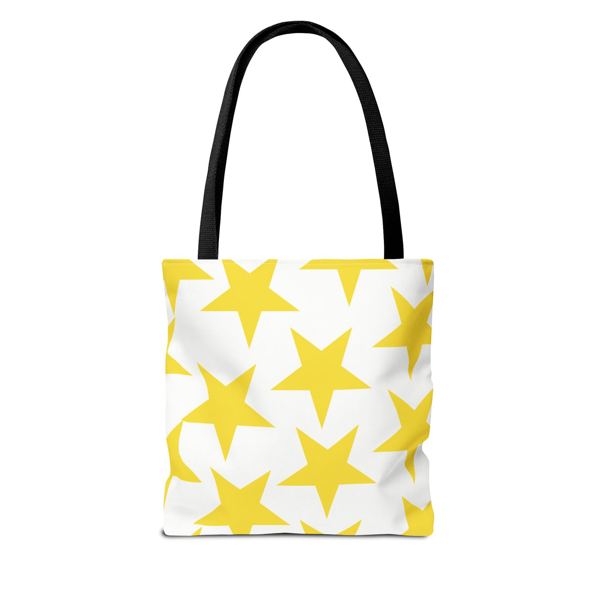 Tote — Bright Star Pattern All-Over Print Tote Bag