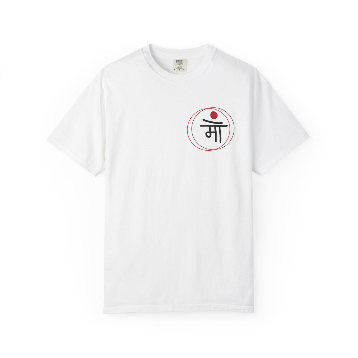 T-Shirt — 'Maa' Floral Hindi Script Tee (Mother’s Day, Family & Cultural Gift)