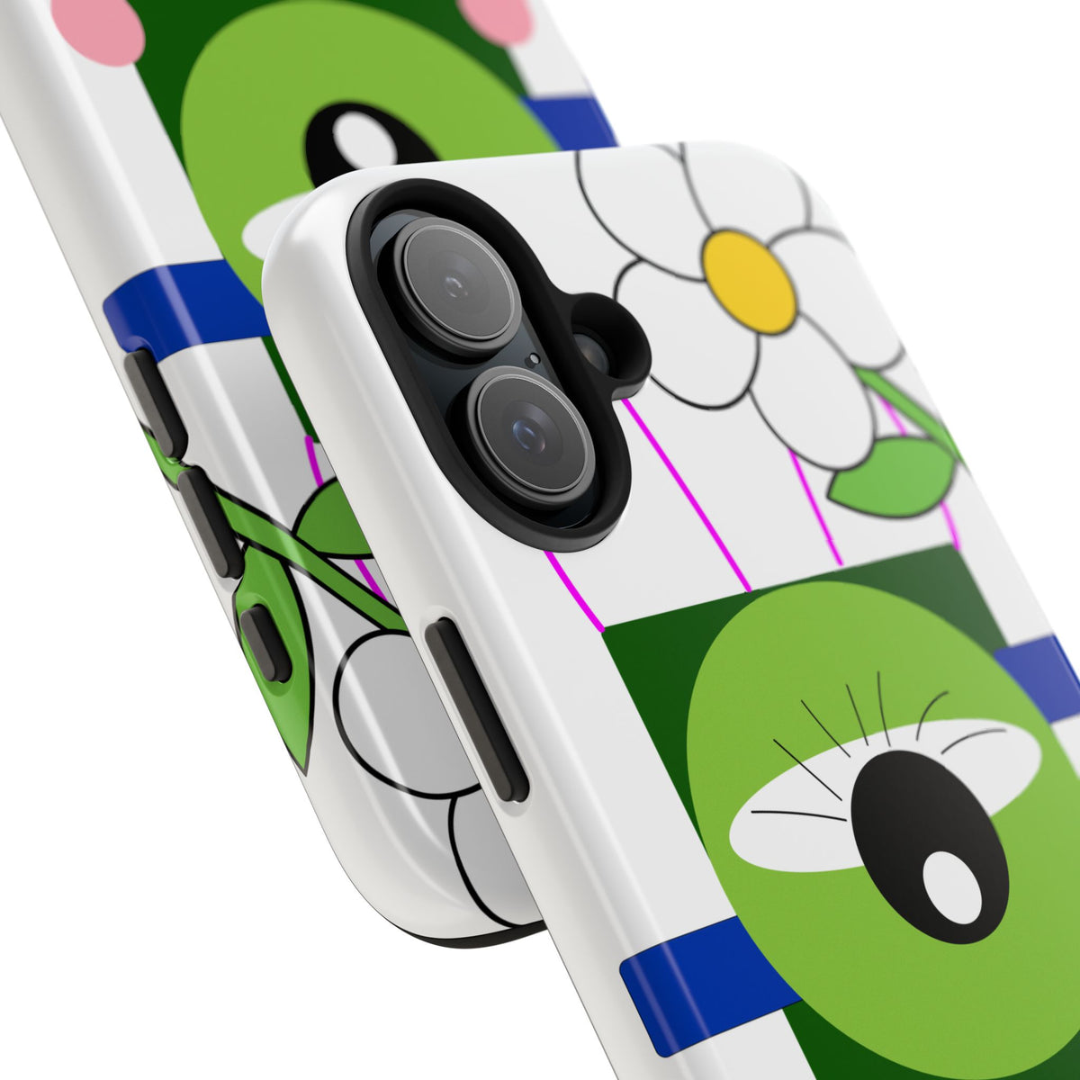 Abstract Monster Phone Case — Cute One-Eye Cartoon Protective Cover