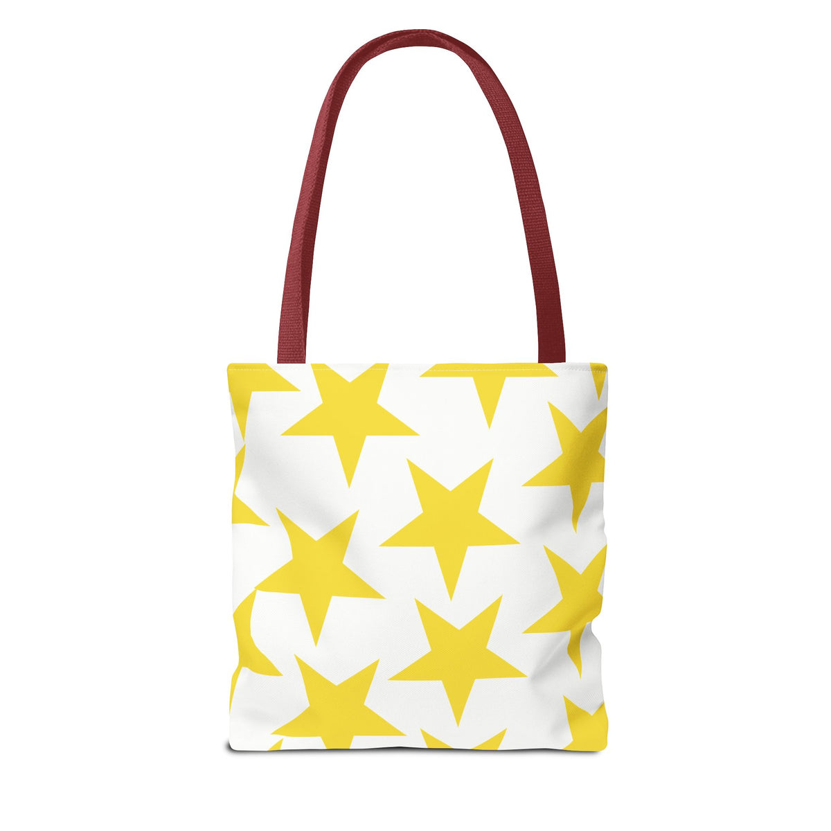 Tote — Bright Star Pattern All-Over Print Tote Bag